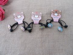 1Packet X 2Pc New Sunflower Elastic Hair Ties Hair Band