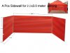 1X Blue 3 sidewall suitable for 2x3M Marquee 1X Blue 3 sidewall suitable for 2x3M Marquee