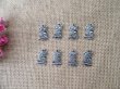 100Pcs New Vivid Owl Beads Charms Pendants Jewellery Findings