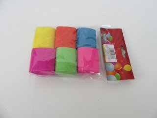 12Packs x 6Pcs Tissue Paper Confetti Mixed Color