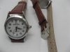 10 Men's Brown Leatherette Strap Wrist Watch wa-w135