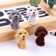 36Pcs Teddy Dog Shaped Erasers Children School Use Mixed Color
