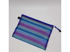 (image for) 10Pcs A4 Plastic Zippy Bags Zip File Storage Document Folder