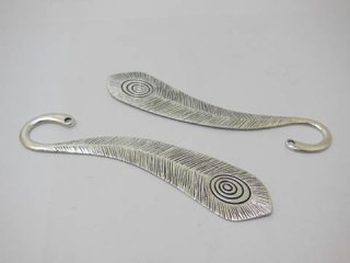 10 New Peacock Feather Bookmarks