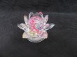 1X Bring Good Luck Stunning Colourful Crystal Lotus Flower Art D (image for) 1X Bring Good Luck Stunning Colourful Crystal Lotus Flower Art D