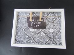 (image for) 6Pcs White MDF Picture Frame Photo Frame 20x15cm