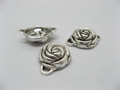 50pcs Metal Beautiful Rose Bead Cap yw-ac-bc5 50pcs Metal Beautiful Rose Bead Cap yw-ac-bc5