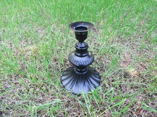 1Pc Ins Minimalist Candlestick Black Pillar Pattern 15.5cm High (image for) 1Pc Ins Minimalist Candlestick Black Pillar Pattern 15.5cm High