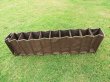 1Pc Foldable Brown 10 Tier Wardrobe Hanging Shelf Organizer Stor
