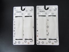 (image for) 1Sheet X 2Pcs Elastic Wide Head Band White Color For Kids