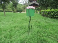 1Set Single Green Modern Flower Plant Display Stand Holder