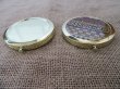 (image for) 12X Folding Pocket Round Double Sides Compact Make Up Cosmetic M