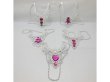 (image for) 12 Rhinestone Tiaras Necklace Fancy Dress-New