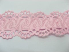(image for) 5Roll X 10Meters Pink Satin Wide Flower Craft Daisy Ribbon