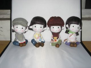 20 Sitting Girl Sculpture Coin Bank Money boxes (image for) 20 Sitting Girl Sculpture Coin Bank Money boxes