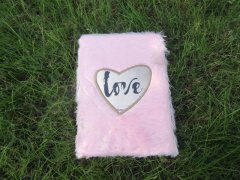 1Pc Pink Message Note Memo Pad Diary Stationary Note Book