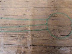 5Sets x 3Pcs Green Plant Pillar Ring Climbing Plants Support 5Sets x 3Pcs Green Plant Pillar Ring Climbing Plants Support
