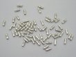 (image for) 500 Shiny Metal Tube Spacer Beads Jewelry Finding