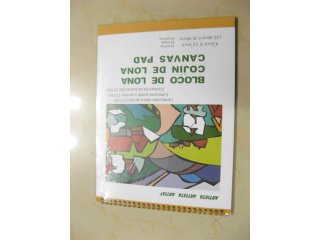 1Pc Artist Canvas Pad for Accrylic Oil Paint 9" X 12"Inch
