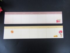 6Pcs Keyboard Weekly Plan Schedule Memo Pad Notes Label 6Pcs Keyboard Weekly Plan Schedule Memo Pad Notes Label