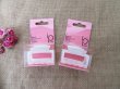 (image for) 1Pc White Acrylic Hair Clamp Clip Barette Hair Accessories