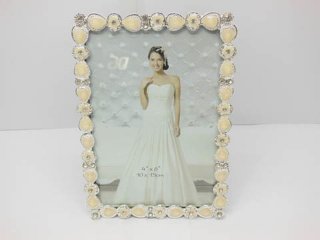 1X European Elegant Wedding Photo Frame - Rectangle