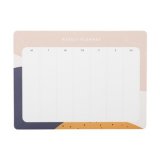 4X Weekly Monthly Work Planner Sticky Note Agenda Time Schedule