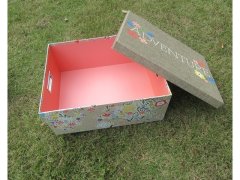 (image for) 1Set 3in1 Hemp Cover Oblong Nesting Gift Box Storage Box