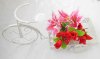 1X White Display Flower Pot Plant Holder Garden Decoration 1X White Display Flower Pot Plant Holder Garden Decoration