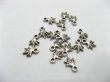 500 Metal Leaf Jewelry Charms Pendants ac-mp161 (image for) 500 Metal Leaf Jewelry Charms Pendants ac-mp161