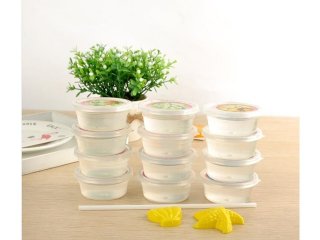 12 Boxed Clear Crystal Slime Clay Mud Transparent Plasticine Mud