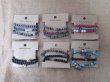 6Sheets x 3Pcs Round Beads Stone Elastic Bracelet Fashion Jewell