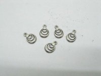 300 Metal Loop Pendants