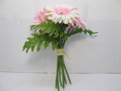 (image for) 1X Gerbera Jamesonii Bridal Bouquets Wedding Holding Flowers