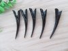 1Pc Black Single Horn Shape Hairstyle Alligator Hair Clip Bar 1Pc Black Single Horn Shape Hairstyle Alligator Hair Clip Bar