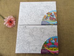 (image for) 1Pc Color In Canvas Artist Painting Colouring Drawing Set Art Cr