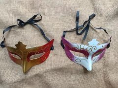 12Pcs Glitter Dress-up Masks Fancy Cosplay Party Favor 12Pcs Glitter Dress-up Masks Fancy Cosplay Party Favor