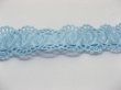 (image for) 5Roll X 10Meters Blue Satin Wide Flower Craft Daisy Ribbon