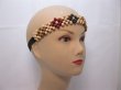 1x12Pcs New Elastic Wooden Beaded Headbands (image for) 1x12Pcs New Elastic Wooden Beaded Headbands