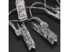 (image for) 1X 2M 20Led Photo Clip Colorful Light Fairy Light Wedding String