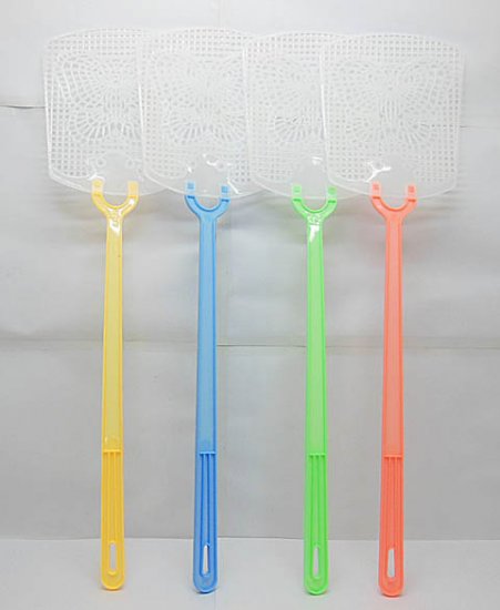 10Pcs Mosquito Bug Fly Swatter-New Mixed - Click Image to Close