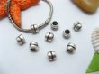 (image for) 20pcs Tibetan Silver Barrel Beads European Design Yw-pa-mb2