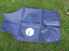 (image for) 1Pc Blue Protective Travel Luggage Cover Suitcase Protecor