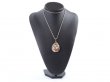 1X New Black Leatherette Necklace Display Bust 35CM High