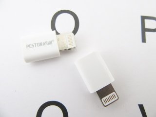 10Pcs Micro USB to iPhone 7/6s/5s Data Adapter Converter Connect