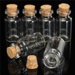 300Sets Empty Glass Storage/Display Bottle/Jar with Cork 22x70mm 15ml (image for) 300Sets Empty Glass Storage/Display Bottle/Jar with Cork 22x70mm 15ml