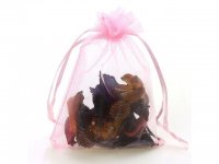 98 Pink Oraganza Drawstring Jewellery Gift Pouches 25x35cm