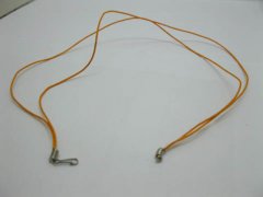95 Orange 2-String Waxen Strings For Necklace Nickel Clasp 95 Orange 2-String Waxen Strings For Necklace Nickel Clasp