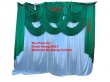 1Pc Green 3x1.6M Tassel Swag Drape Stage Wedding Backdrop Back (image for) 1Pc Green 3x1.6M Tassel Swag Drape Stage Wedding Backdrop Back