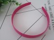 (image for) 1x New Fuchsia Plastic Hairbands Jewelry Finding 25mm Wide
